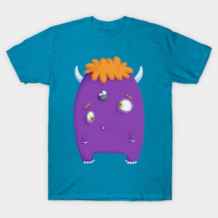 A Ginger Haired Purple Monster T-Shirt